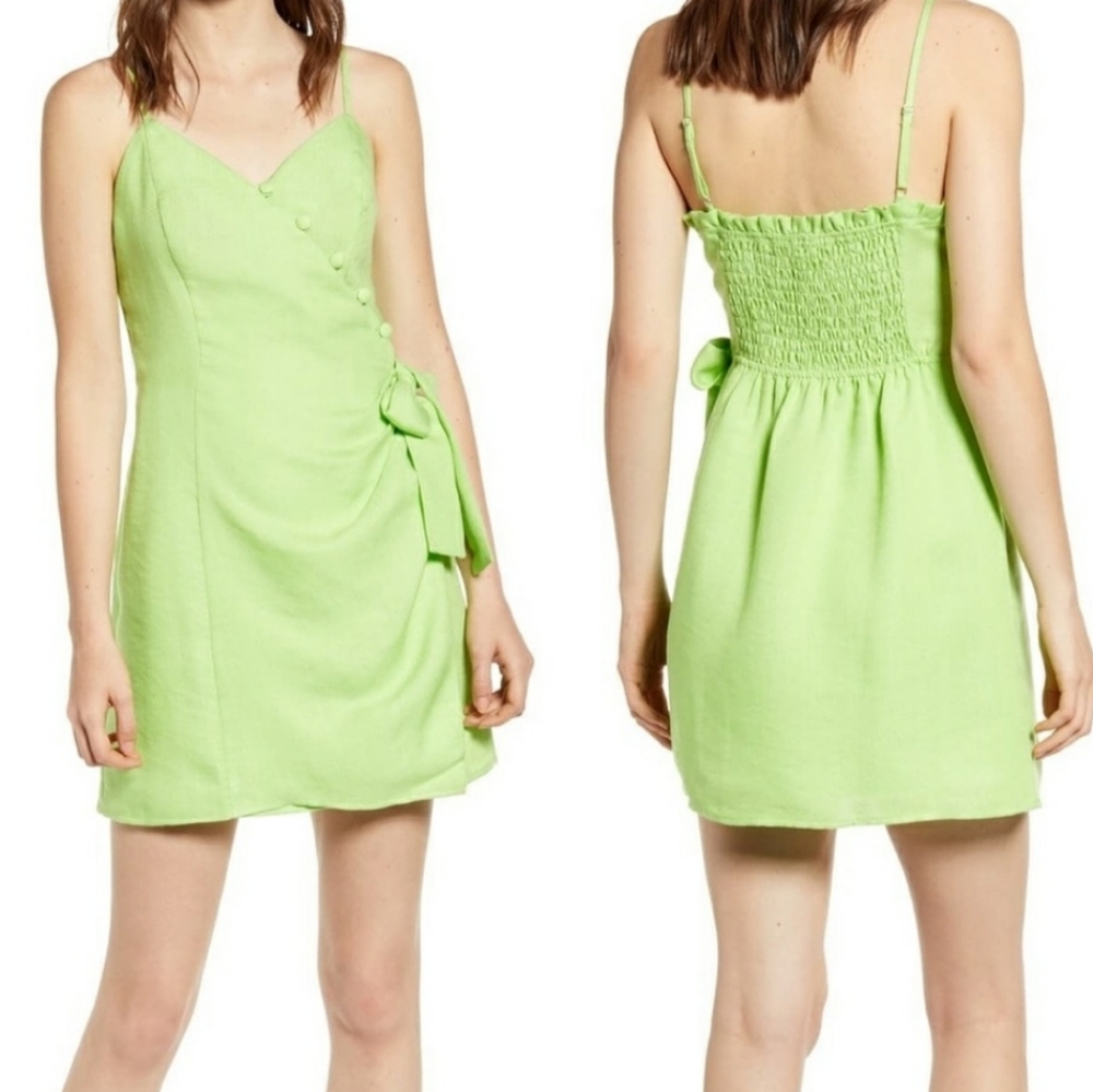 0619 Anthropology Moon River Wrap dress
